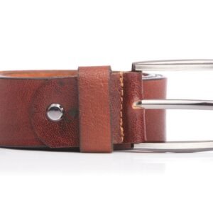 Textured Leather Belt
