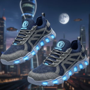 "Lunar-Step" Mesh Sneakers