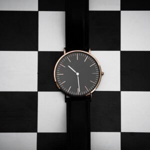 Modern Matte Black Watch